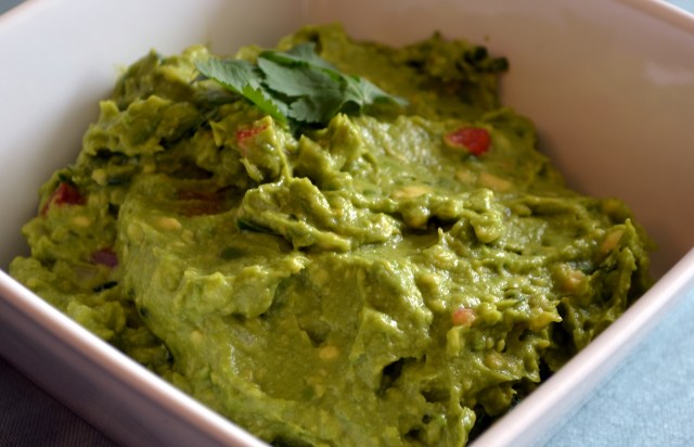 The Best Guacamole Ever! With jalapenos, onion, cilantro and tomato.